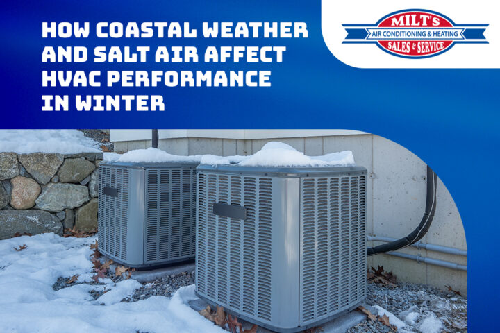 HVAC performance in Winter affected by salt air and coastal weather